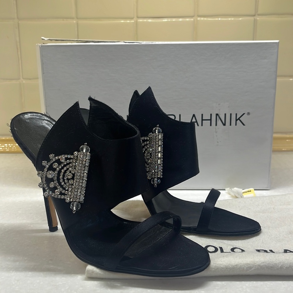 Manolo Blahnik Black Heels
